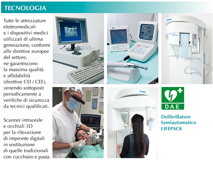 tecnologia apparecchiature elettromedicali